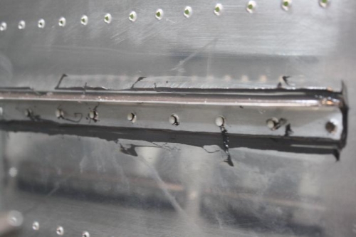Top left tank aft stiffener.