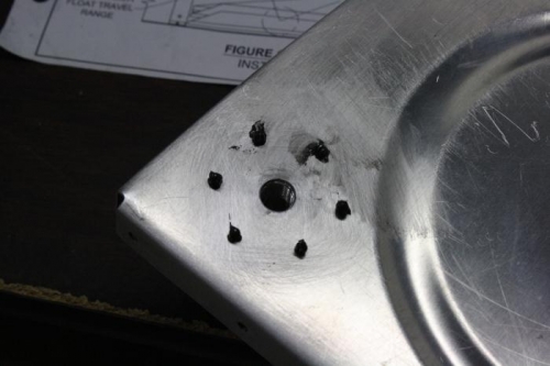 Rib inside tank