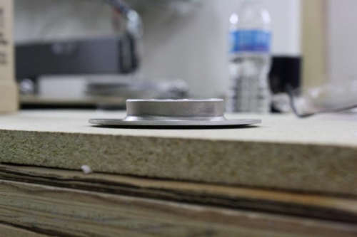 The dorked fuel cap flange