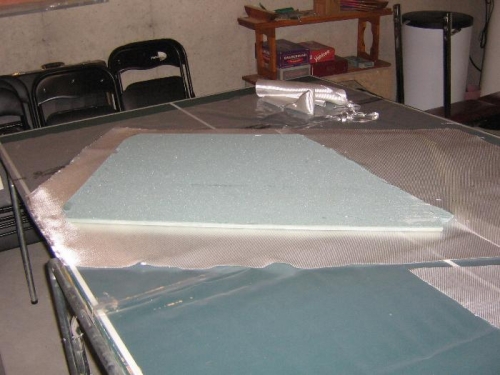 Cutting Cloth for backside of seatback