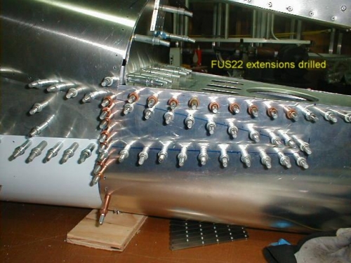 FUS22 extensions drilled