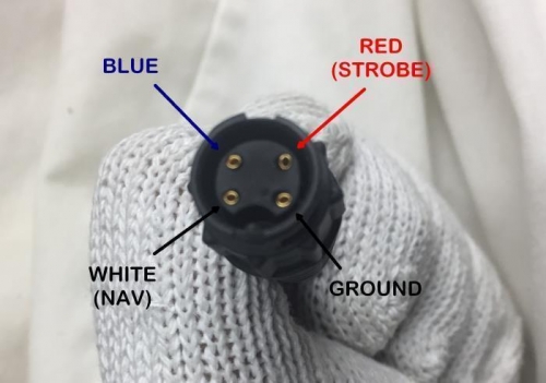 connector positions for Aveo lights