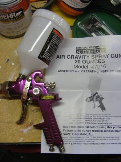 New Spray Gun...Didn't Use