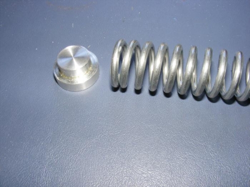 Top Spring Centering Plug and Compression Spring