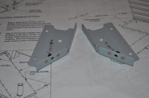 Rudder Pedal Access Covers
