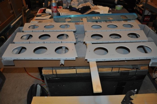 Baggage Ribs dimpled & primed