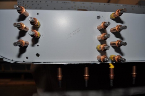 Match-drilled holes for R Step