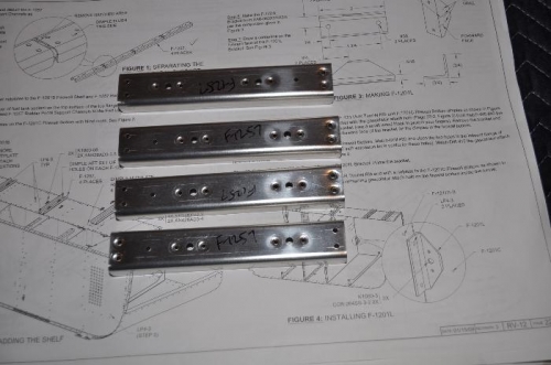 Rudder Pedal Support parts