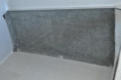 Left side panel carpet