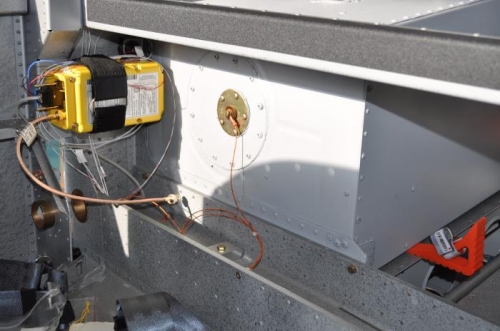 Fuel sender wire connected