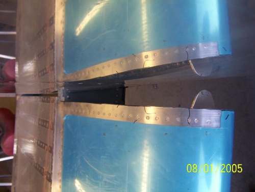 The holes for the fuel lines diden't match up