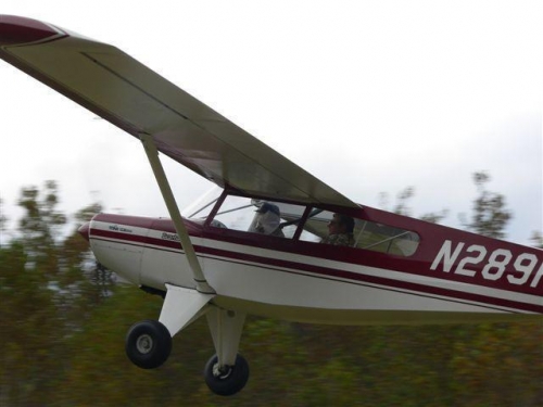 Bob and I taking off no flaps