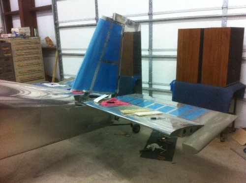 Rudder on for the first time