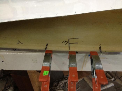 Added the re-enforcement strip