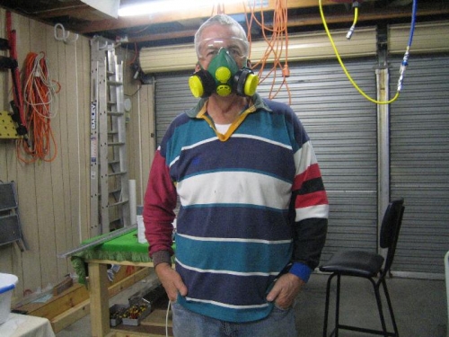 Breathing gear adn eye protection