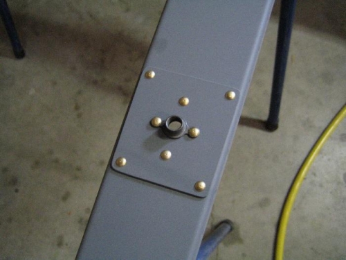 Spar reinforcing plate