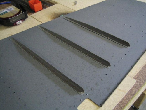 Back riveted stiffeners