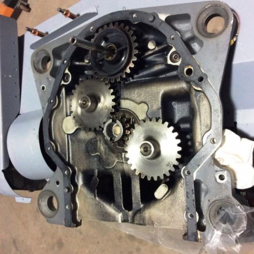 Engine gears - no 'cam' on gear