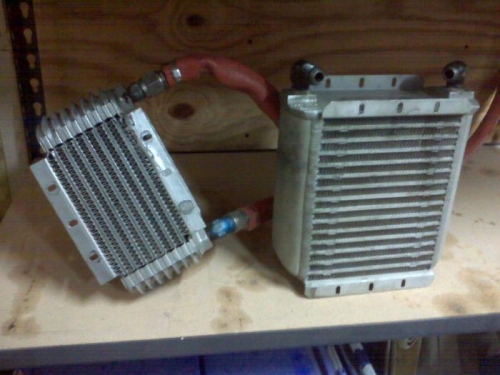 A3A vs J2A oil cooler