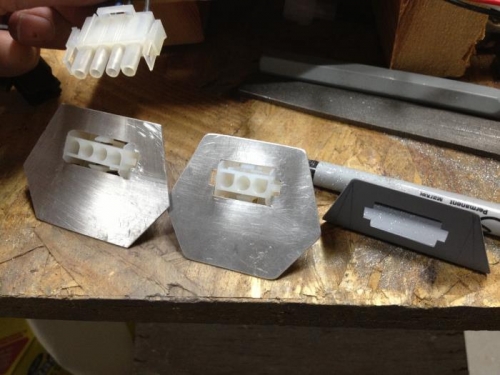 Roughed out brackets