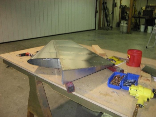 Completed 650 Rudder