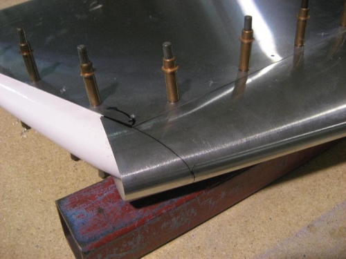 End of day one, Skins going on