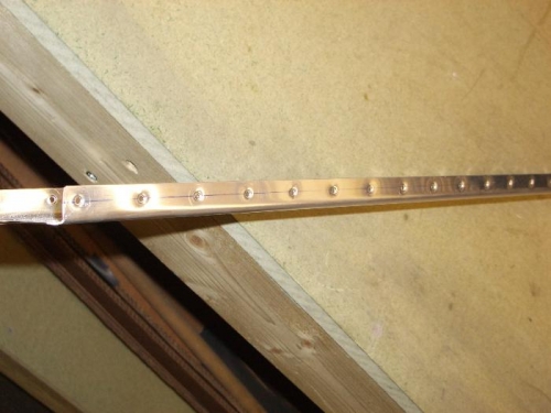 Dimpled HS rear spar