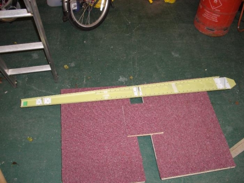 Rivetted rear VS spar