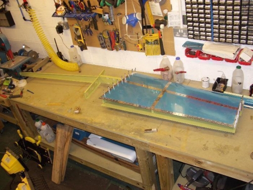 One side rivetted on