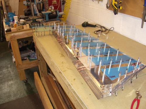 RH elevator skin attached to skeleton