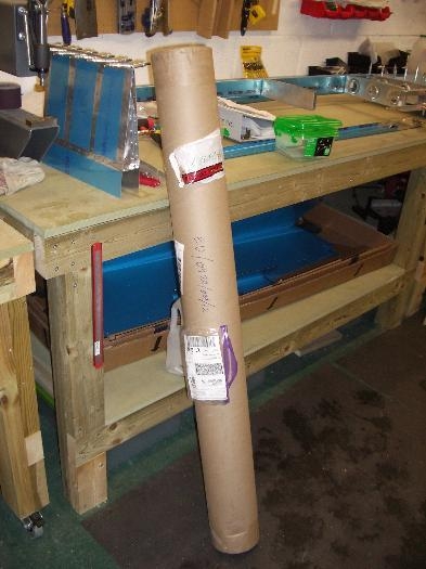 Replacement HS spar arrives