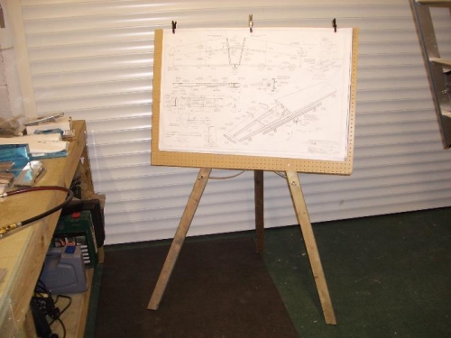 Lashup easel - a great idea