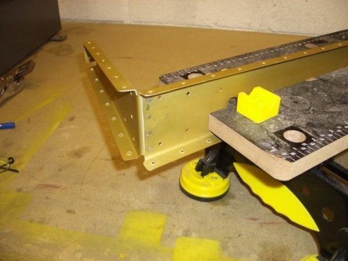 Nice flush rivet heads - this time