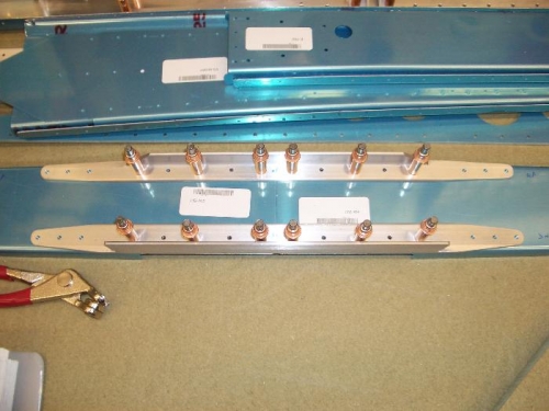 Reinforcing assembly - HS fwd spar