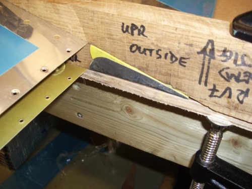 Left elevator recess closed up