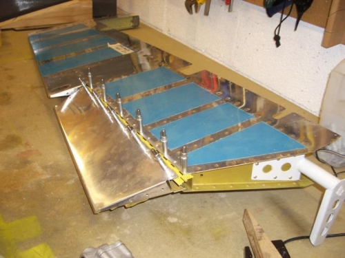 Template replaced by piano hinge