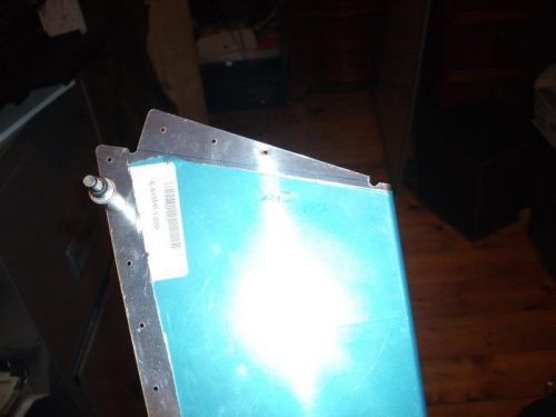 Blue pen shows bend line