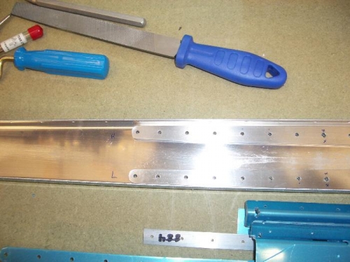 HS rear spar reinforcements 