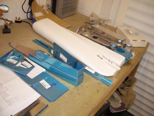 Part of the Empennage sub-kits