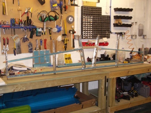 HS skeleton before attaching skins