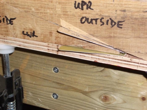 Outboard - before bend