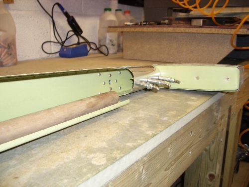 Preparing to roll centre portion.