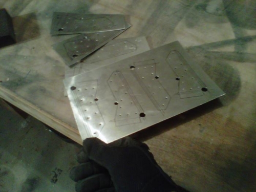 Pattern drawn on sheet