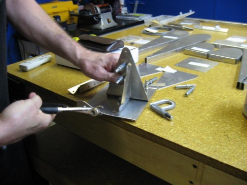 Clecoing the other parts on