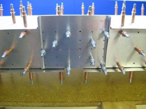 Bracket attached to spar