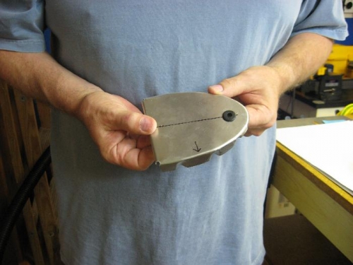 Tip rib with rubber grommet