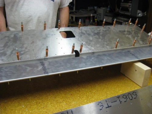 Elevator trim attached to elevator