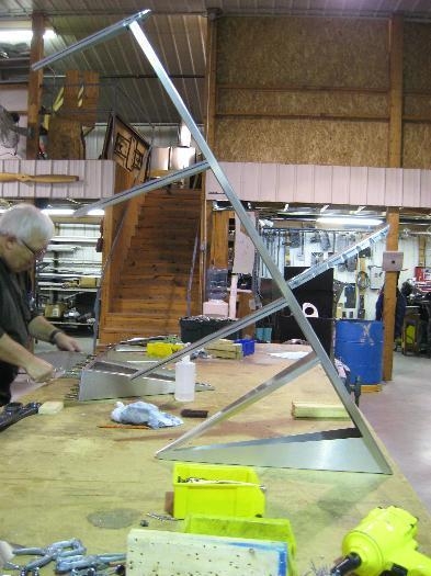 Internal structure completed.