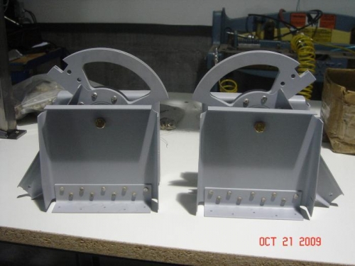 Finish bellcrank assy.