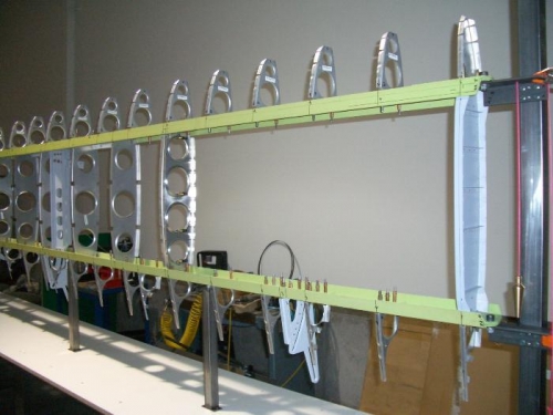 Position and drill ribs